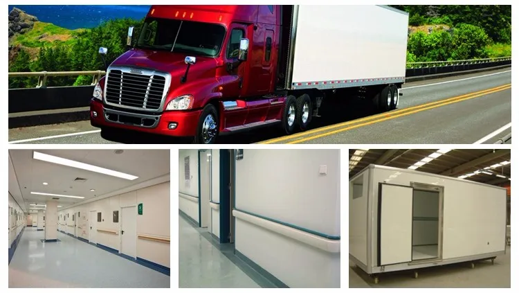 FRP honeycomb fiberglass composite sheet geilcoat surface thermal insulation 10-100mm xps core panel