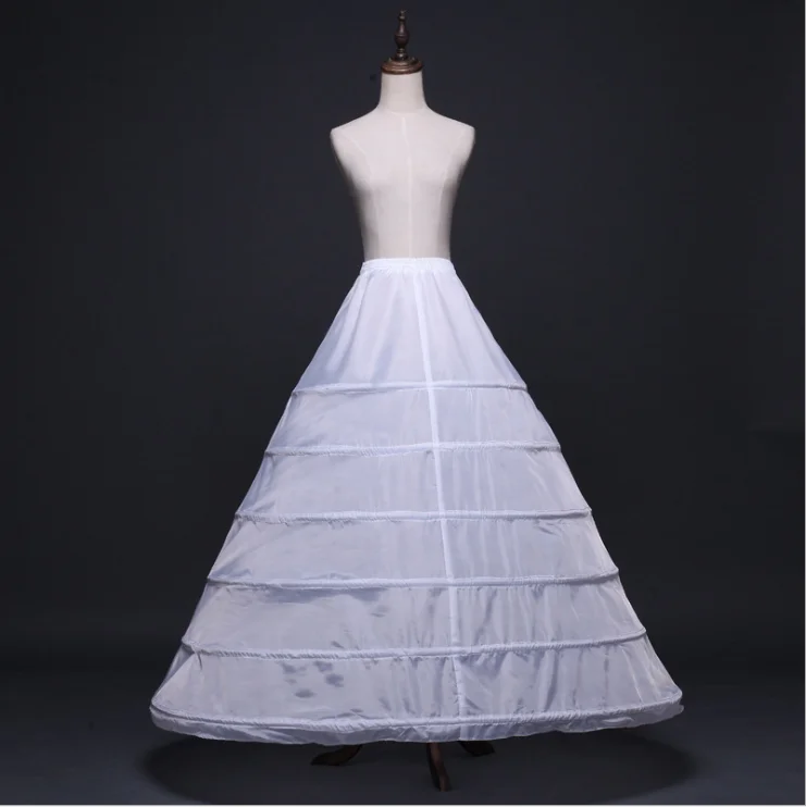 High Quality Mesh Underskirts Three Layers Train Crinoline Underskirt Petticoats