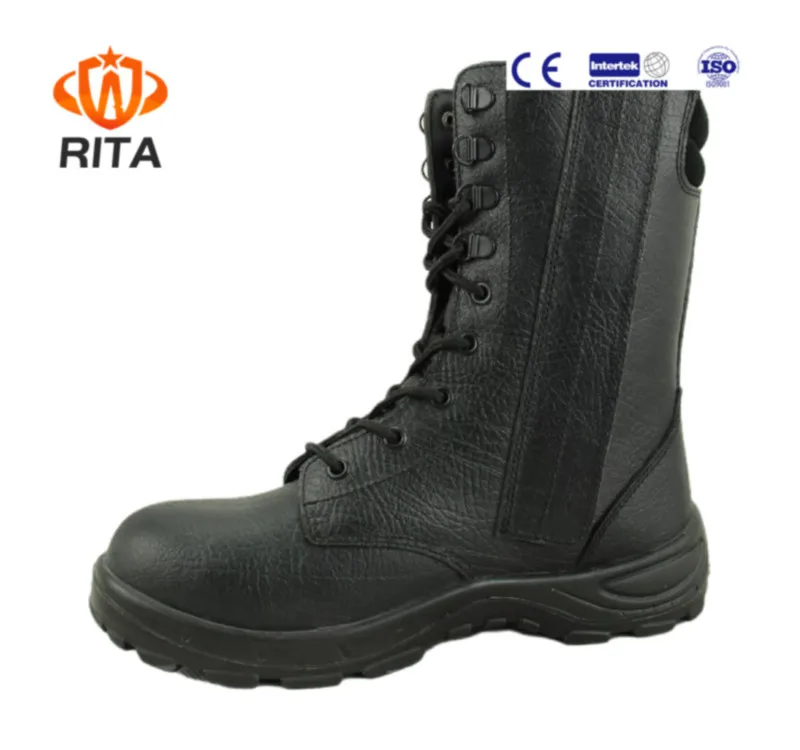Military black military boots factory custom manufacturer direct tactical boots for men