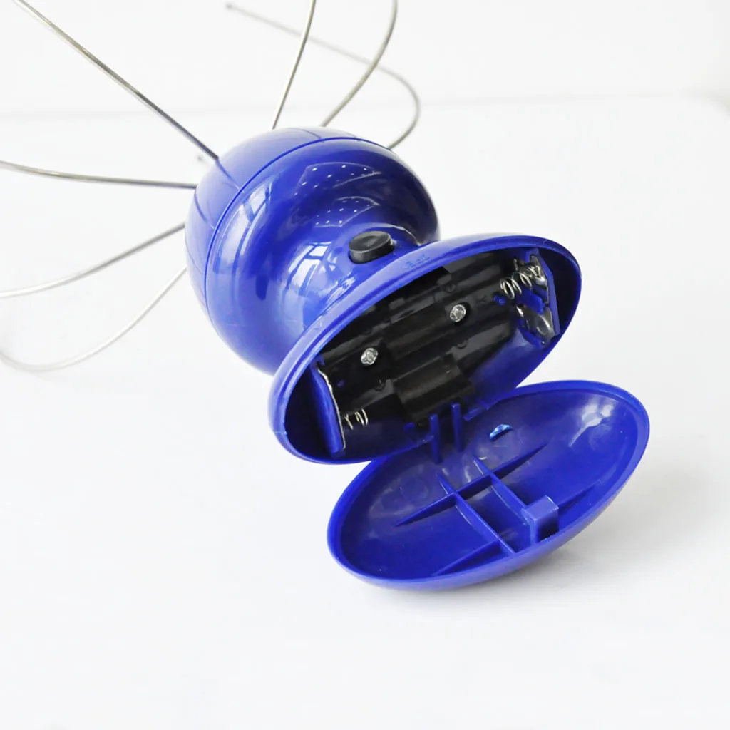 Electric Head Massager With Vibrating Function Running on 2AA Battery