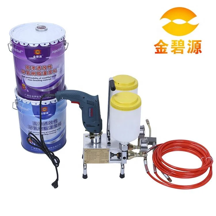 Ручной насос для заземления эпоксидной смолы, электрический насос для ремонта бетона