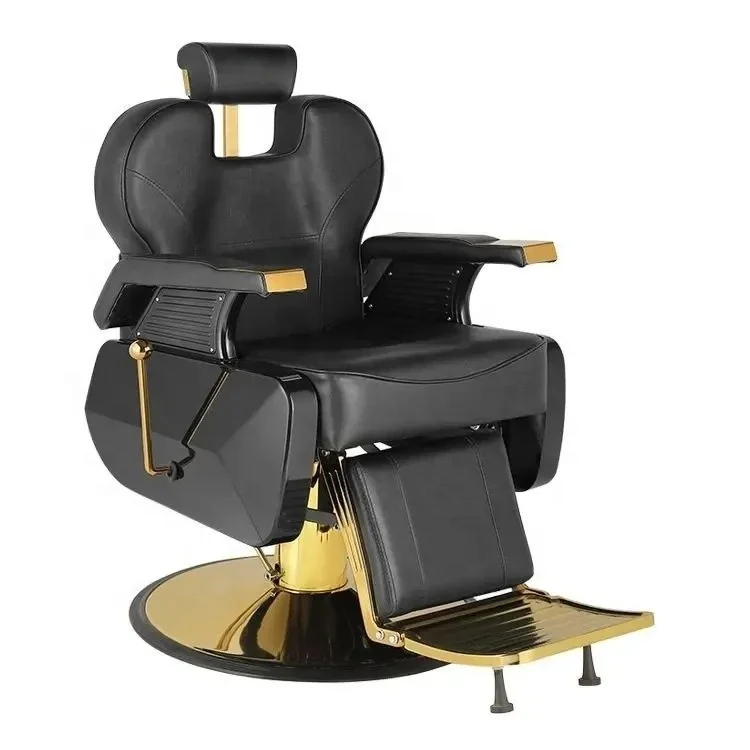 Luxury Modern Salon Chair for Beauty & Barber Shops commercial furniture silla de barberia profesional