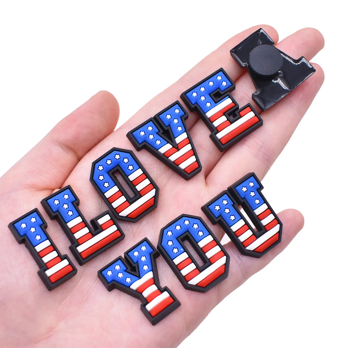 2024 Anime Letter Words Charm ABC shoes Clog Charms Bracelet for Letter sandals charms Party gifts