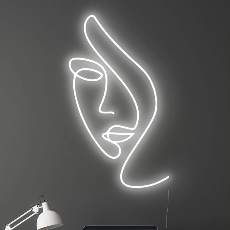  Drop shipping In stock Manufacturer Angel wings custom light acrylic 3D open LED neon sign