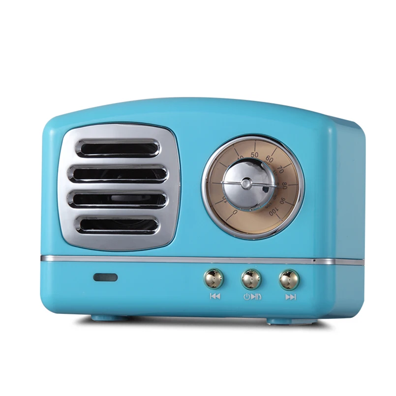 Wireless Speaker With Pocket USB Fm Radio HM11 Radio Portable Speakers Retro
