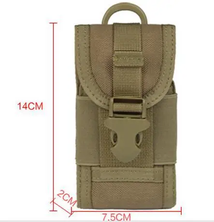 New Design Tactical Pouch Waist Belt Bag Mini EDC Tools Molle Pack Hunting Phone Bag