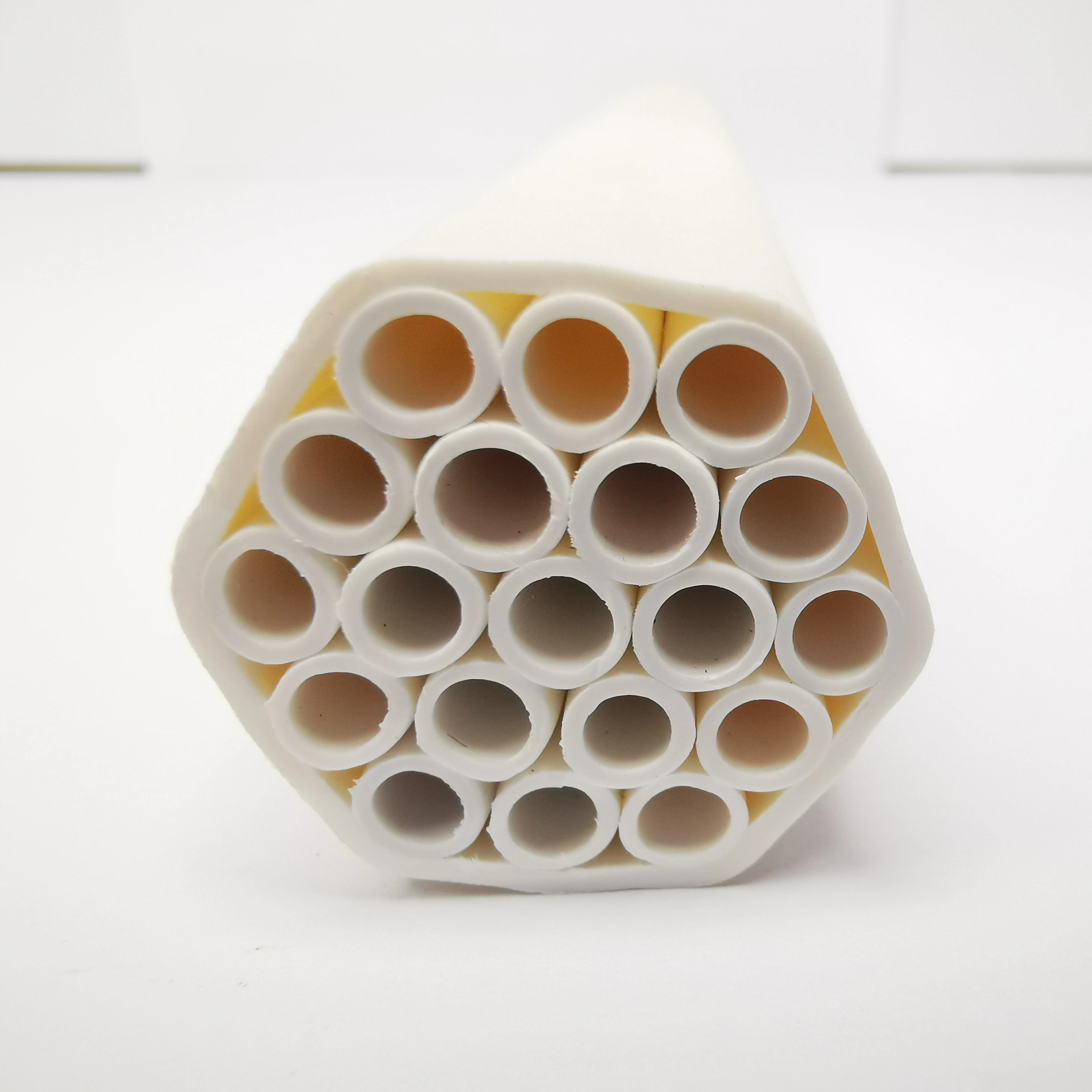 Low Fire Hazard Hybrid LSZH 19 Cores 5/3.5mm Microduct Bundles for Safe Fiber Optic Installation