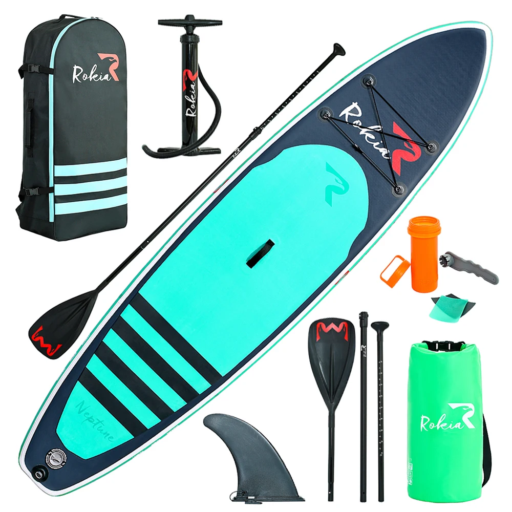 Inflatable Stand Up Paddle Board for Adults and Durable, Thick and Slip Resistant Inflatable Paddle Board with SUP Accessories