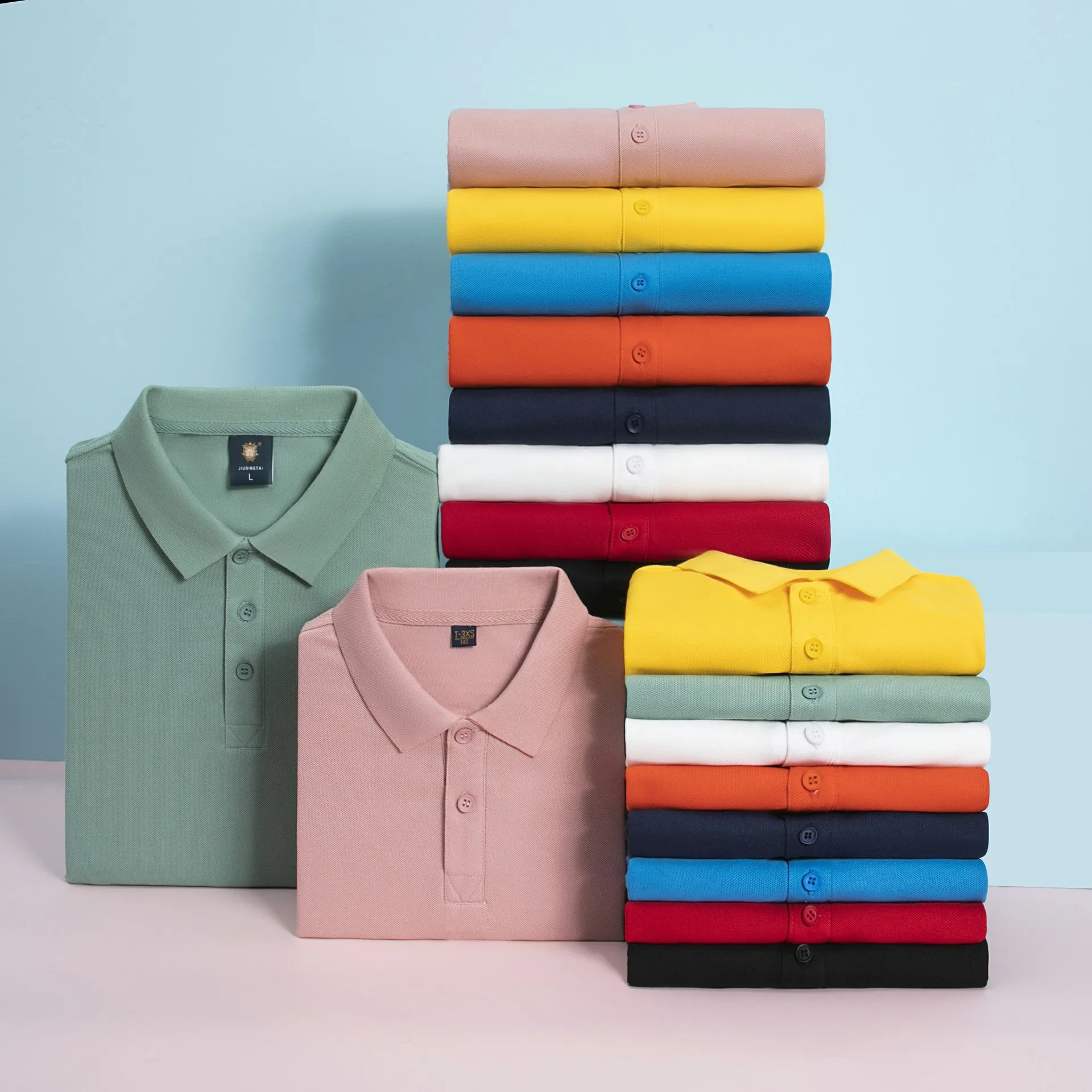 custom printing or embroidery logo men uniform plain Polo Shirt 100% cotton polyester sublimation blank golf polo shirts