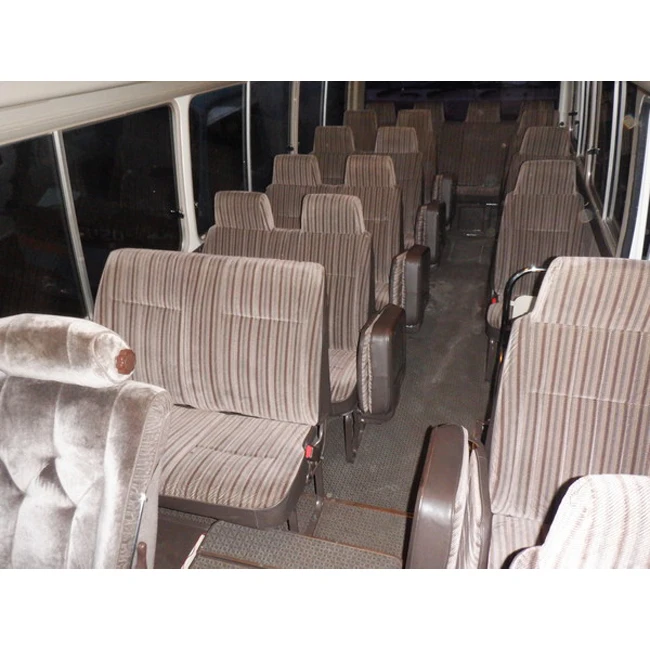 Used toyota passenger diesel bus with outstanding stability and security