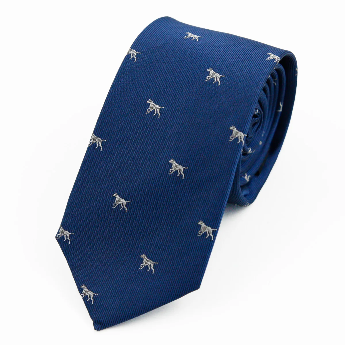 Hamocigia Custom Luxury Handmade Shengzhou Cravate Gravata Animal Silk Jacquard Woven Men Tie