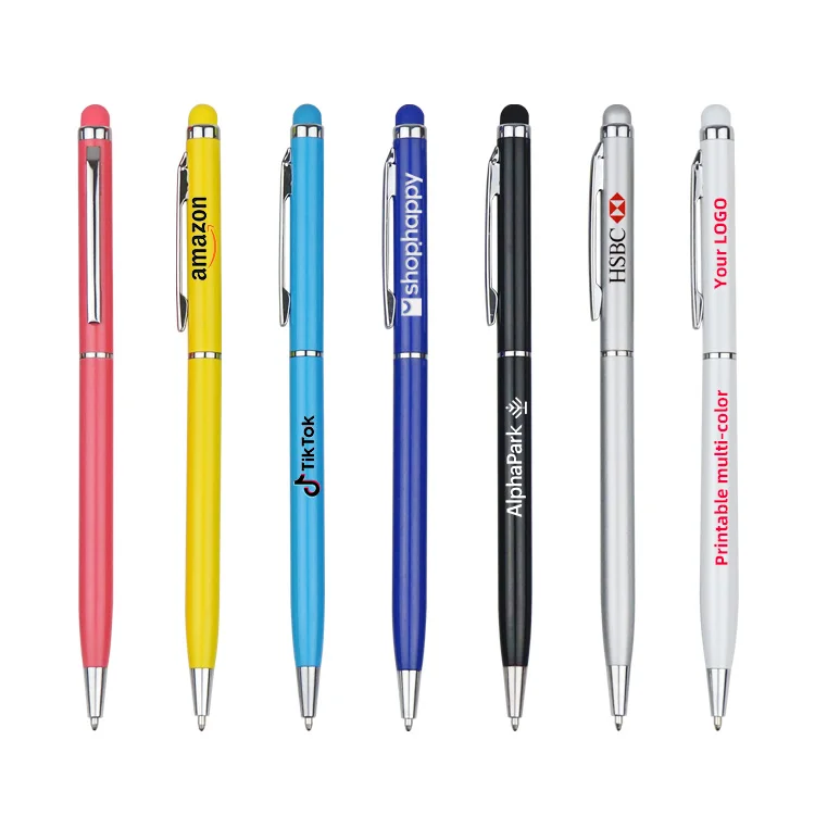 1.0mm Metal Ball-Point Pen Premium Writing Width with Touchscreen for Ballpoint Pens Genre