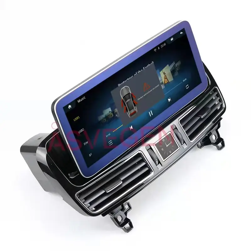 6g 128g Tesla Screen Car GPS Navigation Electronic Car DVD Radio Player For Mercedes Benz GLE GLS W166 X166 2016 2017 2018