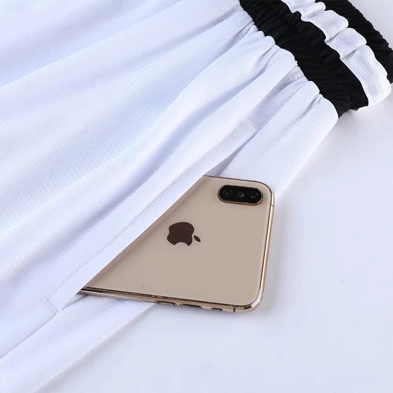 Пустой сетки оптовый заказ номер полиэстер плюс размер Активные спортивные мужские баскетбольные шорты