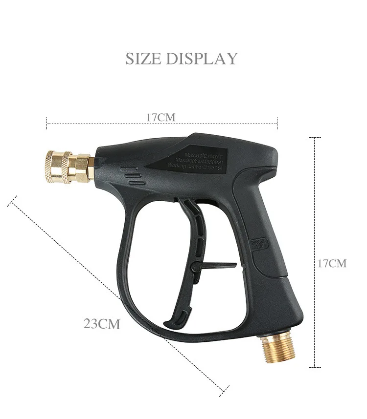 Пена Для Мойки автомобиля, пистолет для мойки высокого давления и пена с 5 насадками