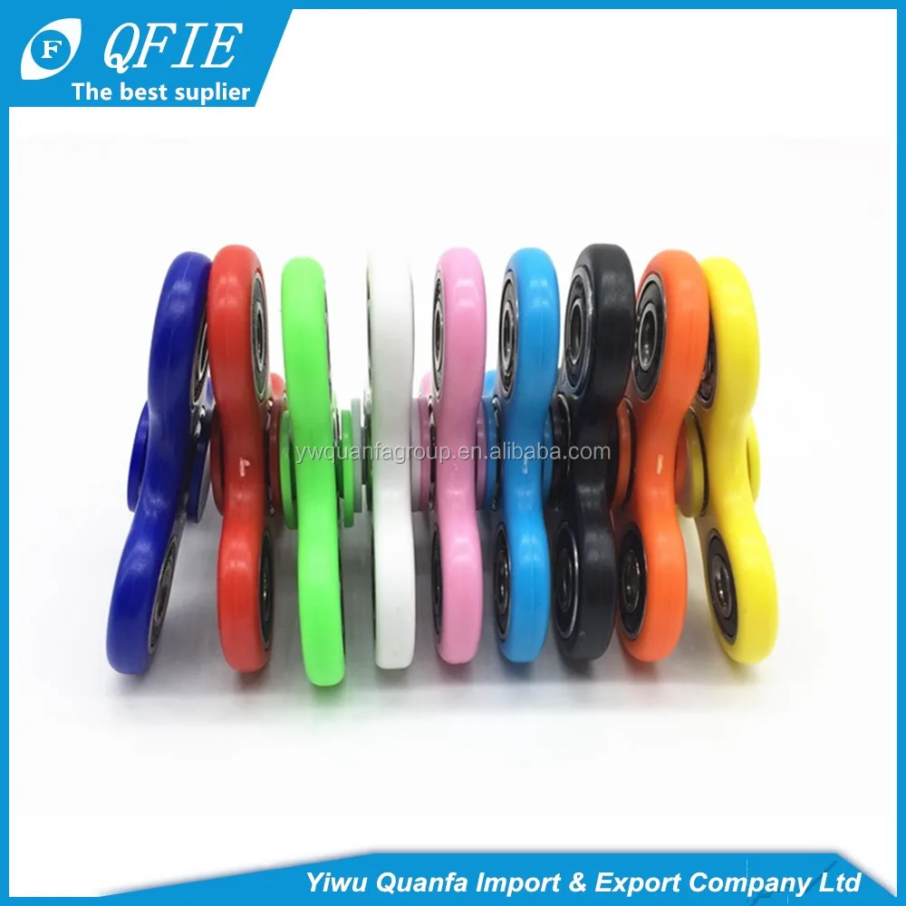 Wholesale Custom Brand Unisex Fidget Spinner 608 Bearings Funny Anti-Stress Toy Plastic Metal Material Cheap Spinning