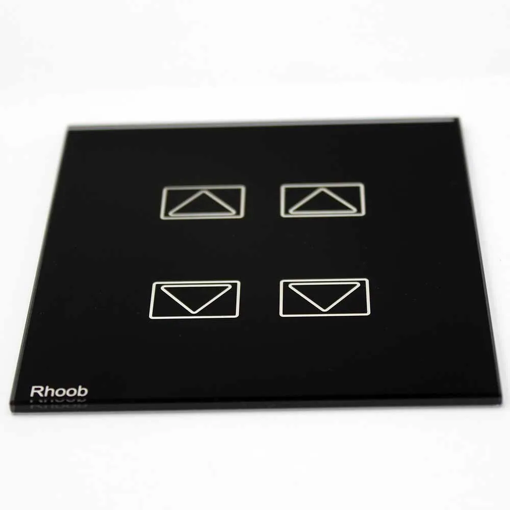 
Touch Control Switch Tempered Glass Electronics Front Panel 