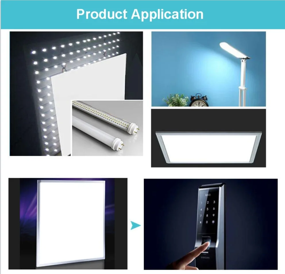 Custom Size  0.21mm clear lgt188S2 pet diffusion film  light guide plate  light box panel light guide film