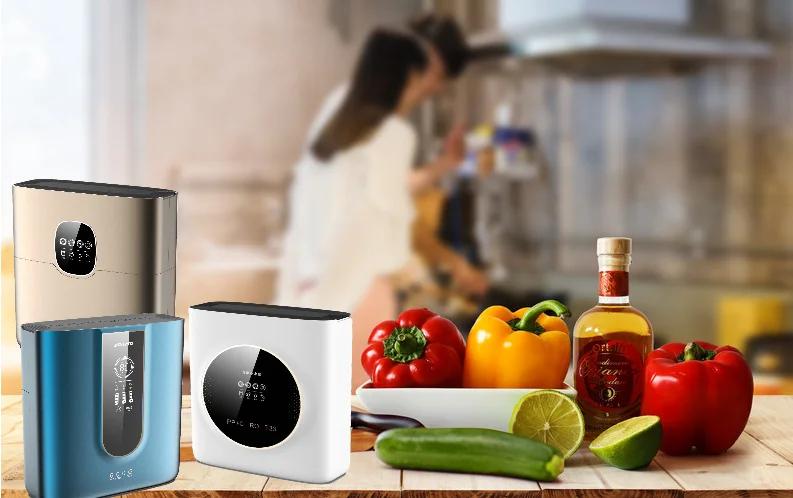 Electronic Cooling Hydrogen-rich Purifier/alkaline Water Purifier Dispenser Japan 5 Plates With Casing Box Soda Maker