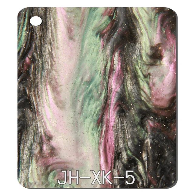 1/8 in Custom black starry sky patterned acrylic sheet for furniture home decoration