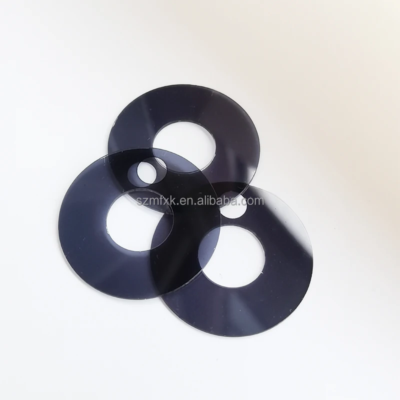 Infrared transparent acrylic lens security camera filter PMMA infrared induction lens processing customization