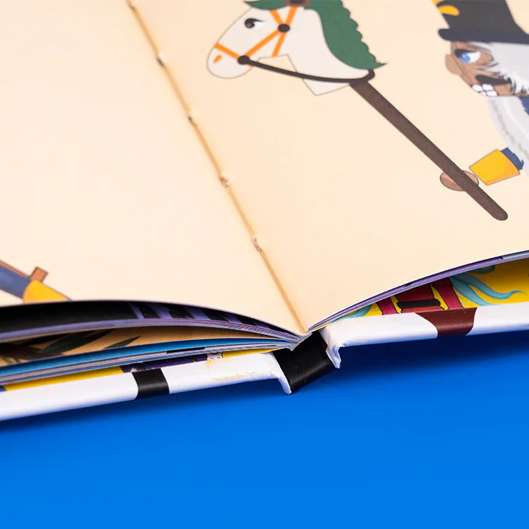 Professional Custom Hot Sale Full Color Printing Fancy Children Baby Hardcover Board Book