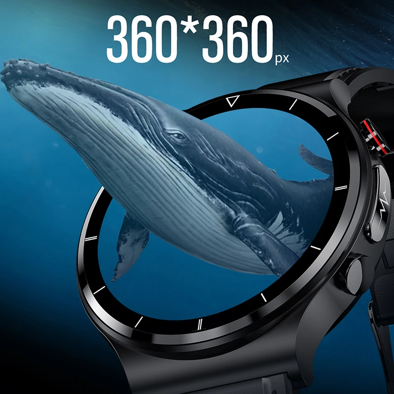 LIGE 2022 Top Quality Multi Function Wristband 1.32-inch HD Screen 24 Hour Heart Rate Monitoring Fitness Tracker Smart Watch