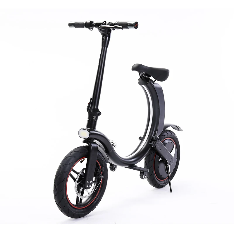 2021 Cheap 36V 550W Crownwheel 100% full folding fat tire electric bicycle