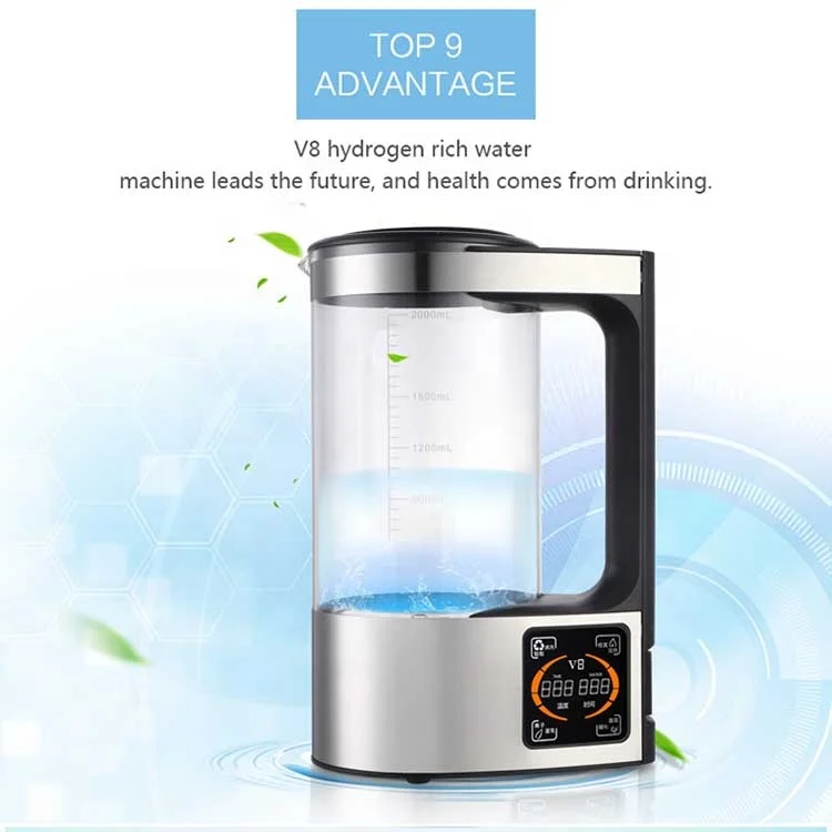New design Rich hydrogen water maker/jug/generator/pitcher