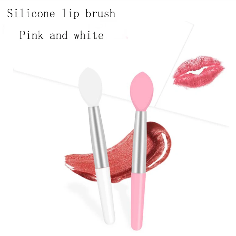 
Best Selling new design lip gloss tubes with brush applicator silicone lip mask brush 