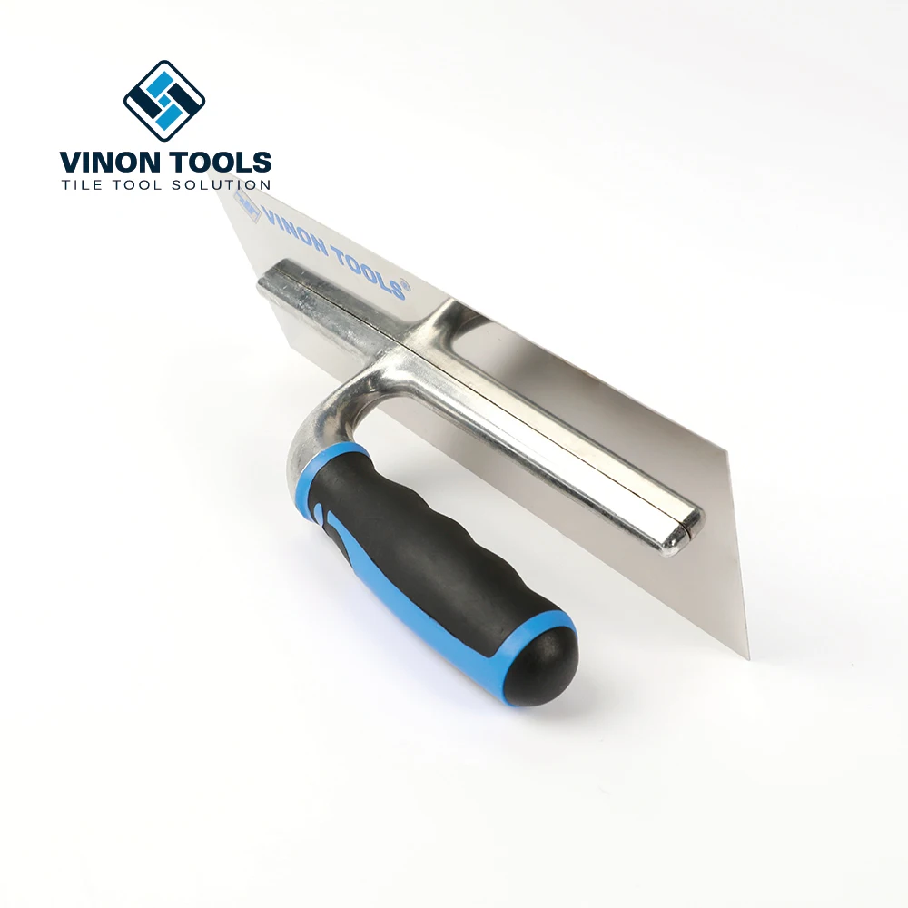 Custom Logo Professional Decorative Carbon Steel Plastering Tools Trowel