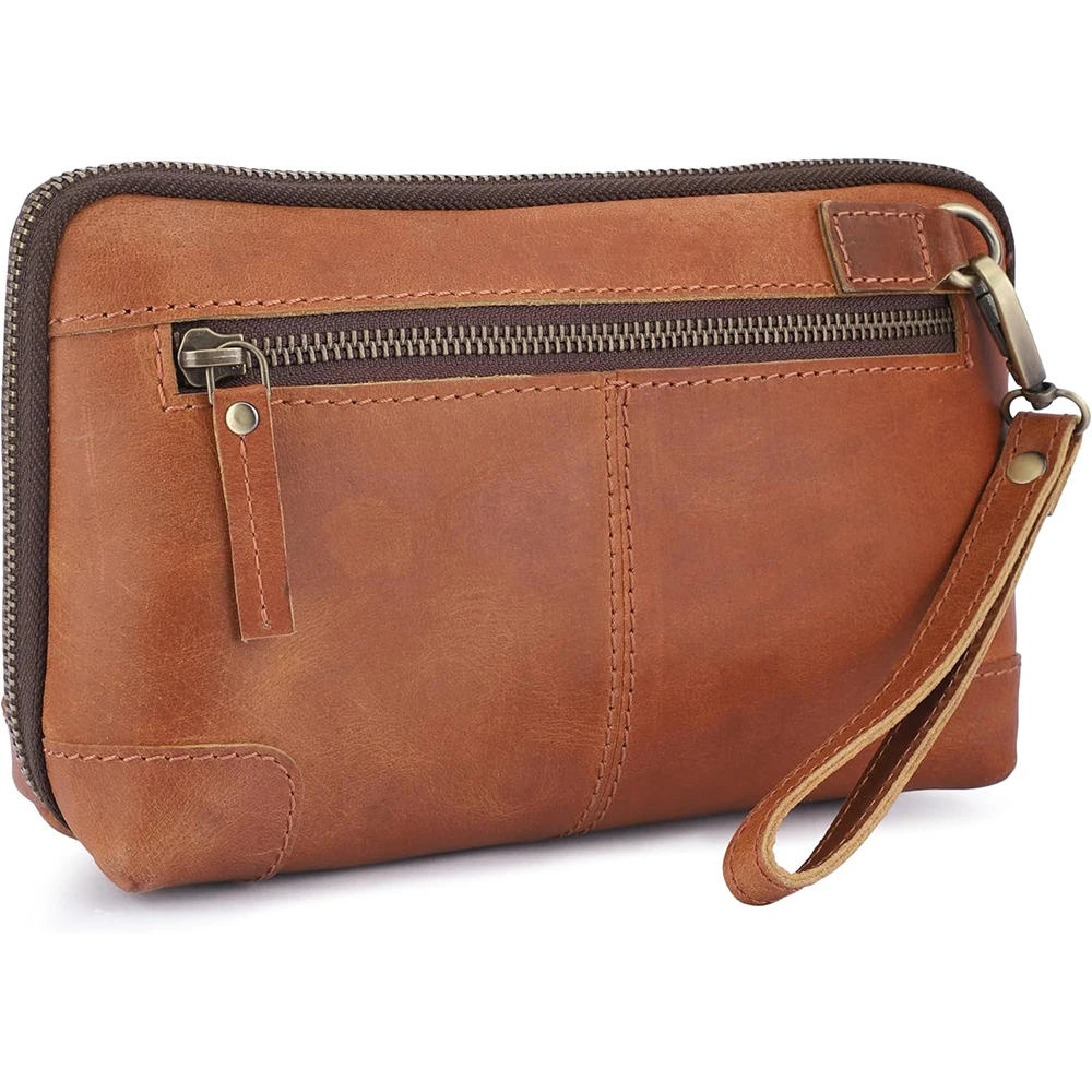 Competitive Prices Zipper Large Capacity Travel Accessories Electronic Hand Carry Travel Bag 2024 with Wrist Lanyard