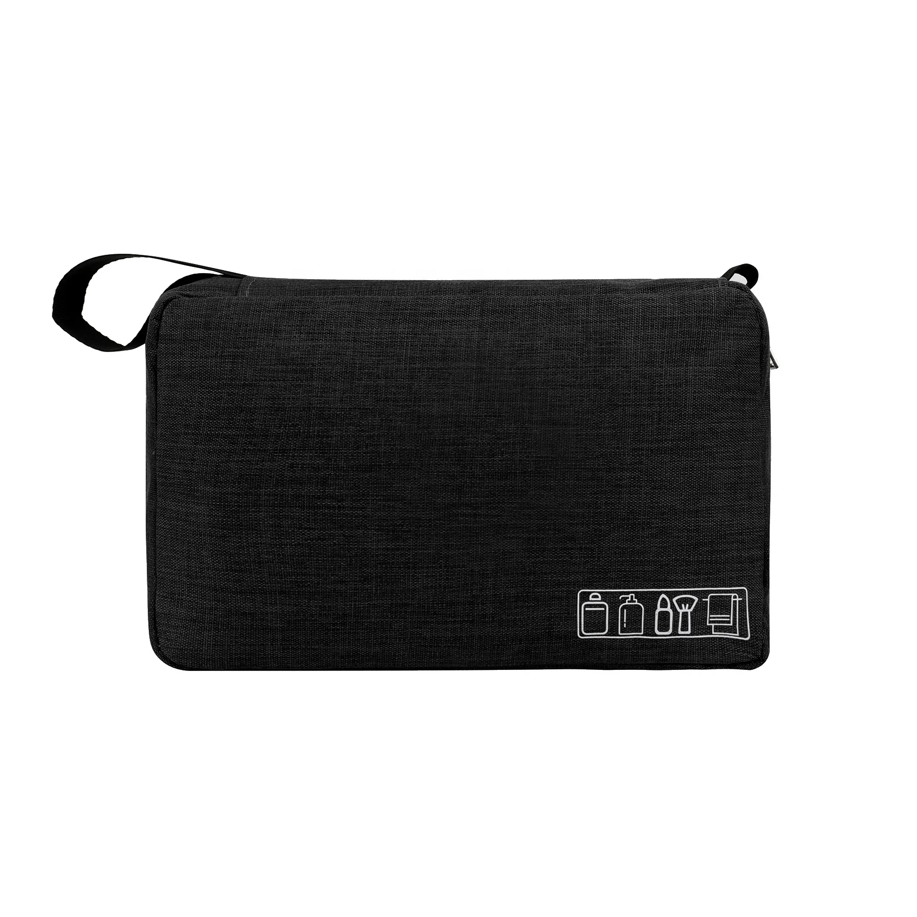 Сетчатая карманная Складная косметичка, водонепроницаемая портативная дорожная сумка для туалетных принадлежностей