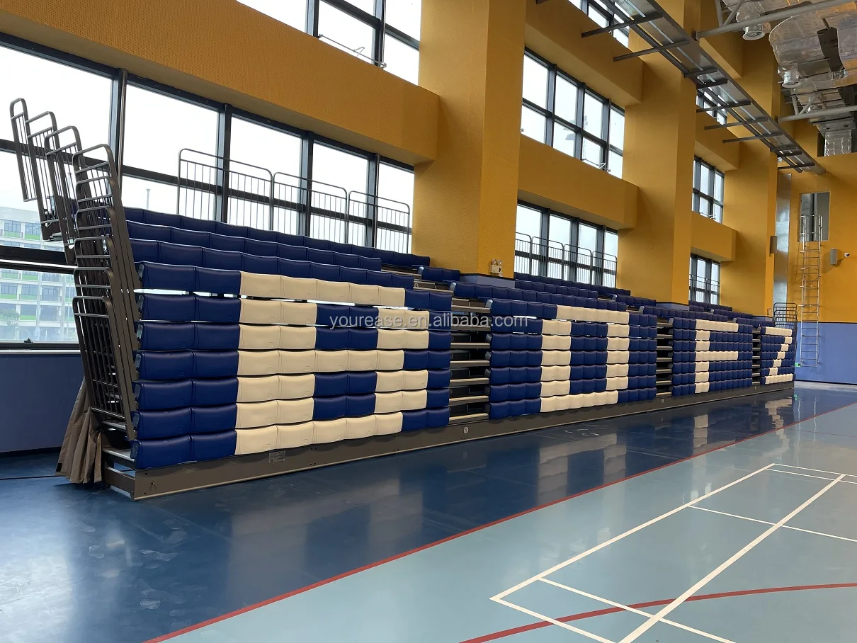 Basketball Acadamy Sports Arena Indoor Retractable Seating Chair