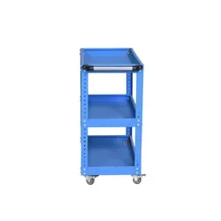 Library Mobile Workshop Storage Tool Push Cart Dolly Moving Platform Hand Cart 360 Degree Swivel Wheels