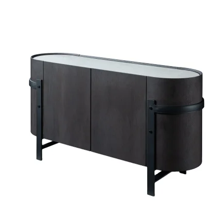 Practical modern Italian style kitchen storage cabinet display rack dining room living room furniture