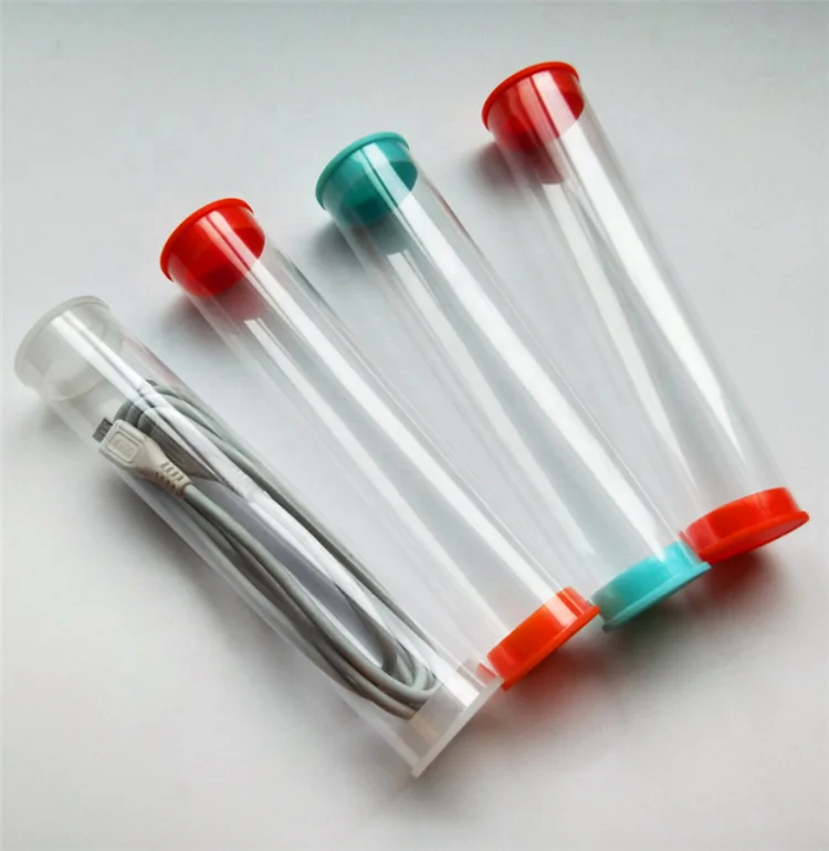 
Clear Plastic Packaging Tube PP / PC / PVC/ Acrylic See-through Plastic Tube 