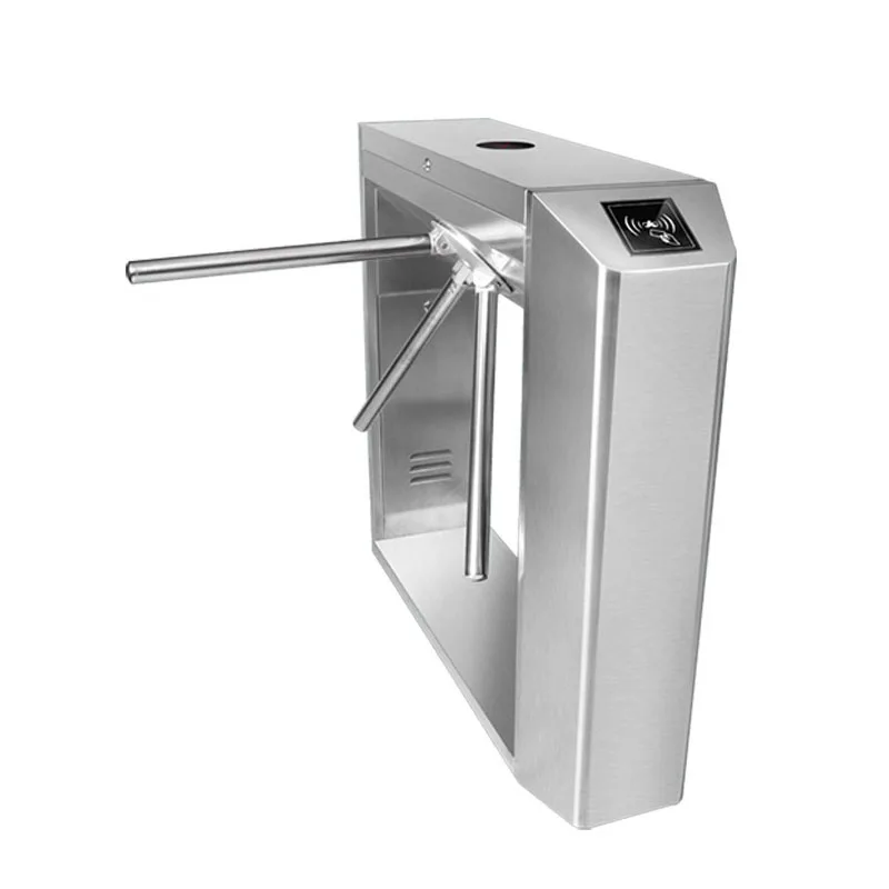 Bi-direction Access Control Fingerprint Tripod Turnstile with Controller