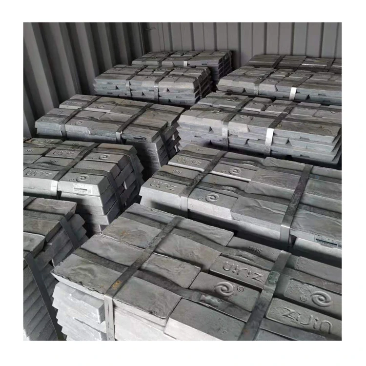 Zn99.995 Zn99.99 Zn99.95 Zn99.5 zinc ingot with high purity China manufacturer supply