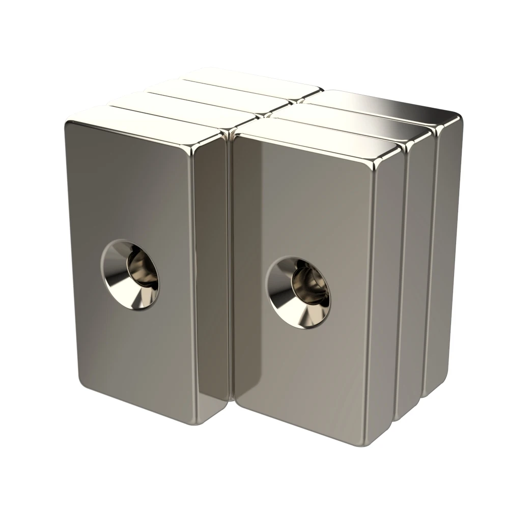 High temperature resistant electroplating nickel N35 N35H cuboid electric motorcycle permanent strong magnetic NdFeB car magnet