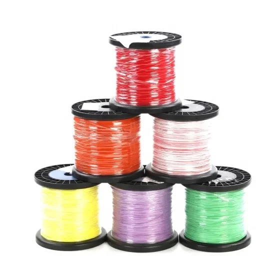 High Temperature Wire 28AWG 26AWG 24AWG AWM 1371 FEP wire PTFE wire