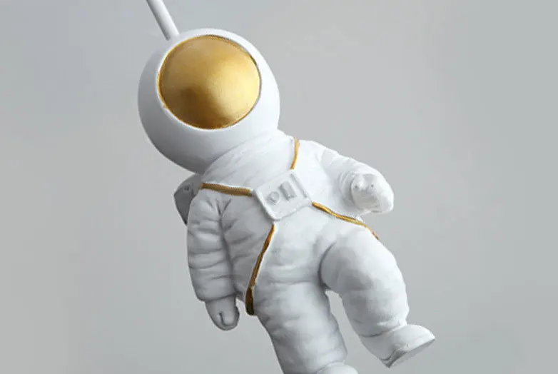 Creative Cartoon Kid Bedroom Colorful Bubble Ceiling Light with Astronaut Chandelier Lamp E27 Bulb