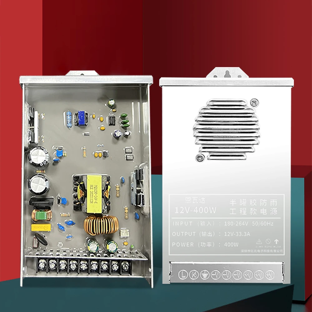 2 года гарантии CE RoHS 12V 24W 36w 60W 100W 120W 150W автоматические переключатели питания оборудования