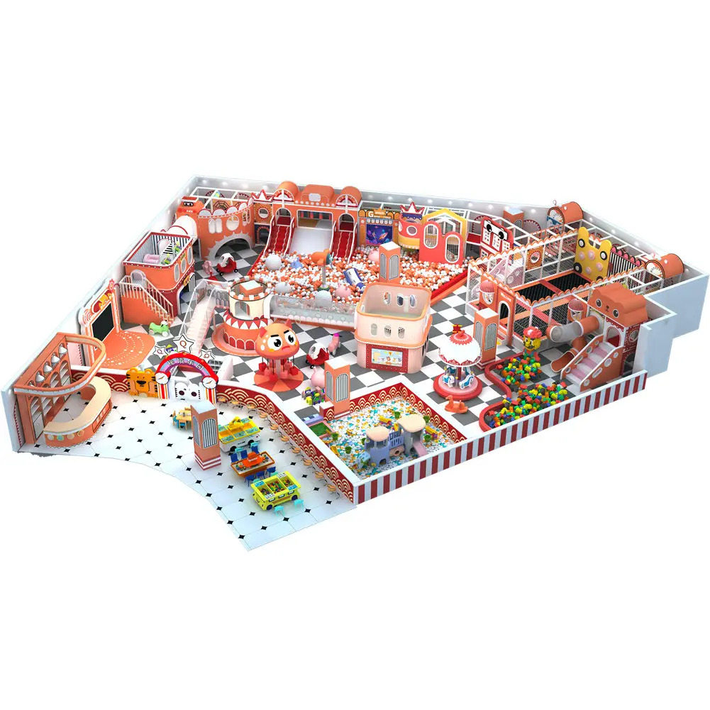 TUV Certified Commercial Toy Naughty Castle Indoor Play Customized Inside Playground For Kids