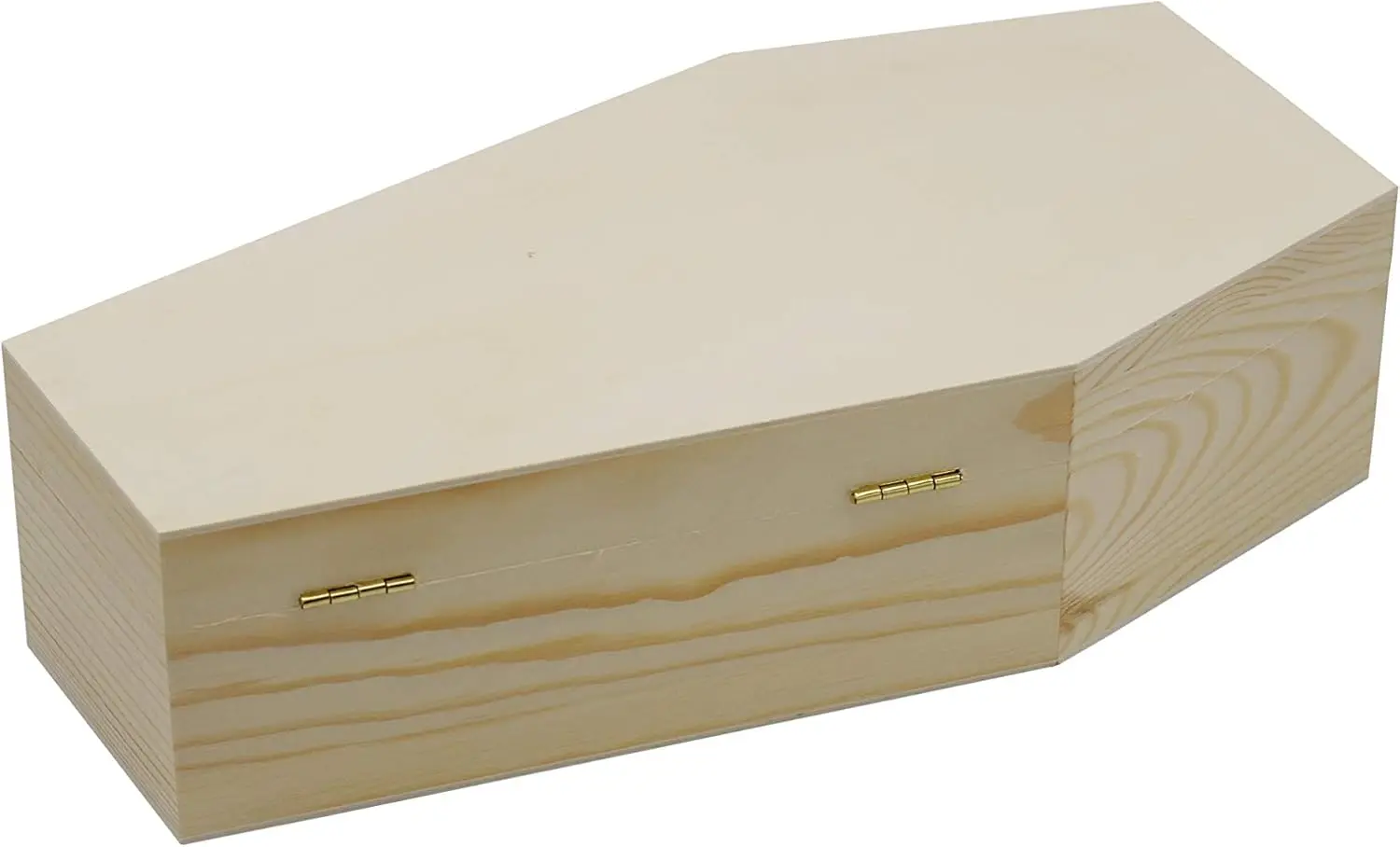 Large Halloween Coffin Box - Fillable Hinge Box, Suitable for Halloween Decorations, Party Gifts, Goth, Decorations, Coffin Box