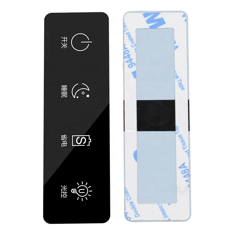 Custom polycarbonate acrylic polyester LCD LED transparent window graphic panel overlay