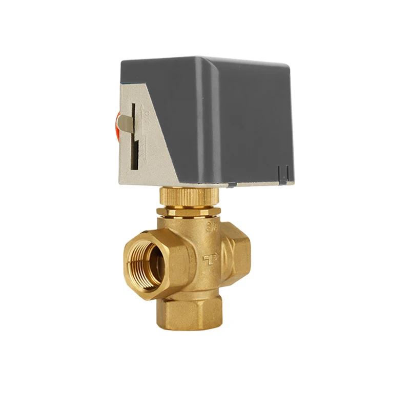 24Vdc 1inch  Direct Acting 2 way solenoid valve Normally Closed Brass Water 3 way power off reset electric solenoid Valve