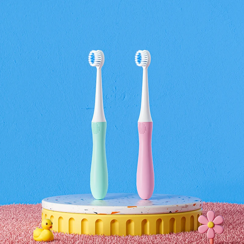 2024 New Product Soft Hair Toothbrush for Babies Colorful Anti-Slip Grip Design for Home Use