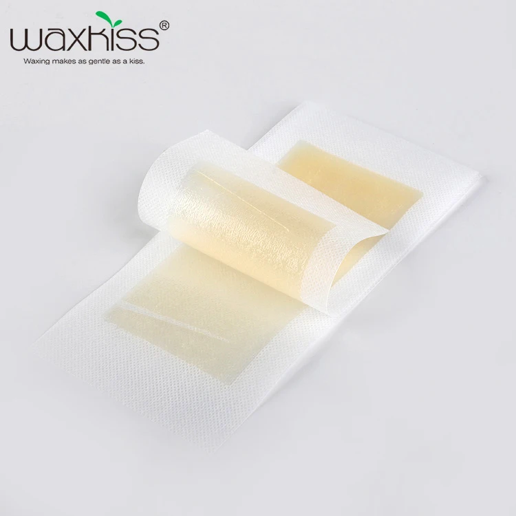 Waxkiss Double side eyebrow depilatory cold wax strips for hair removal