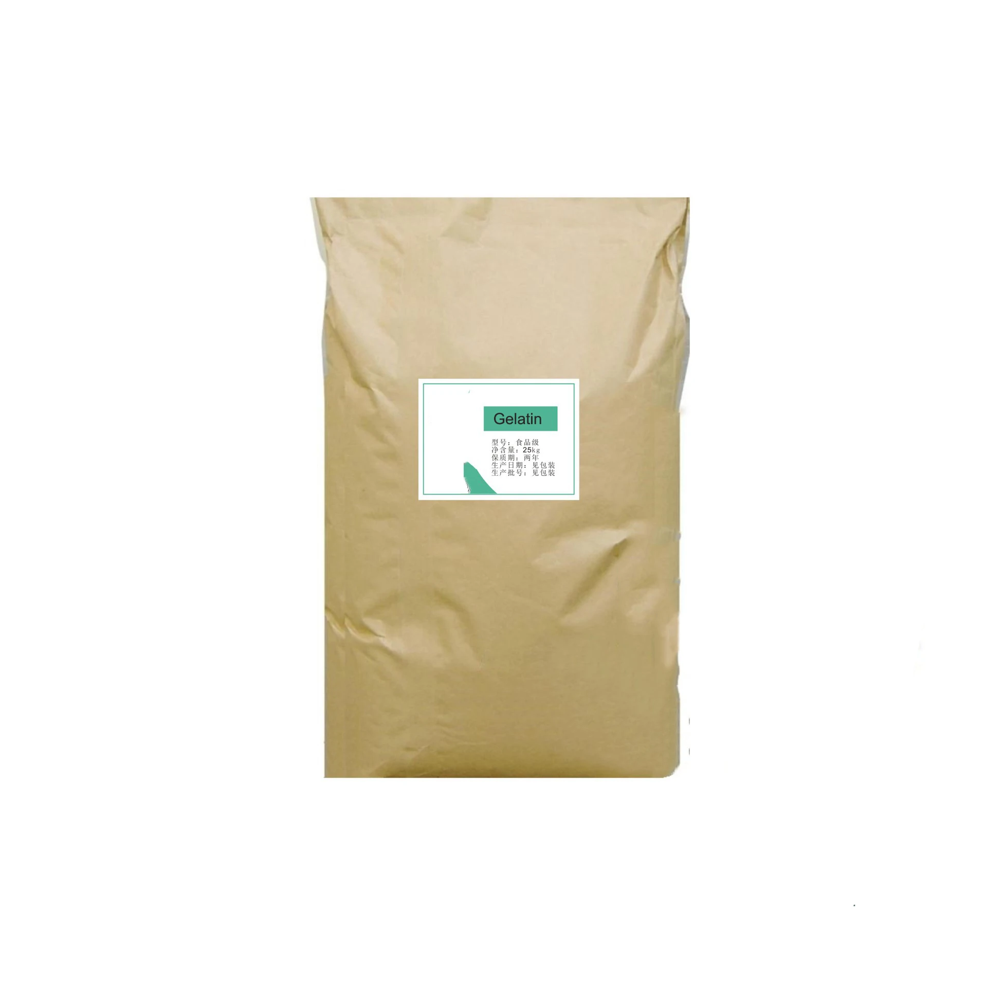 Wholesale 25Kg Unflavored Gelatin 180 250 280 Bloom Beef Fish Donkey Based Gelatin